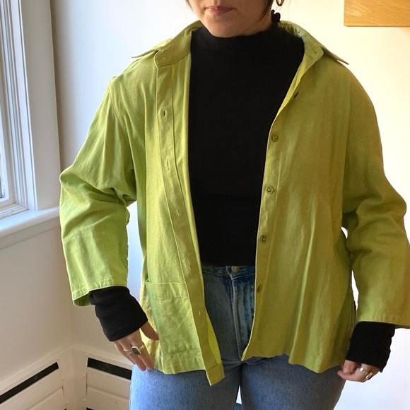 Vintage Linen Button Down - Picture 2 of 3